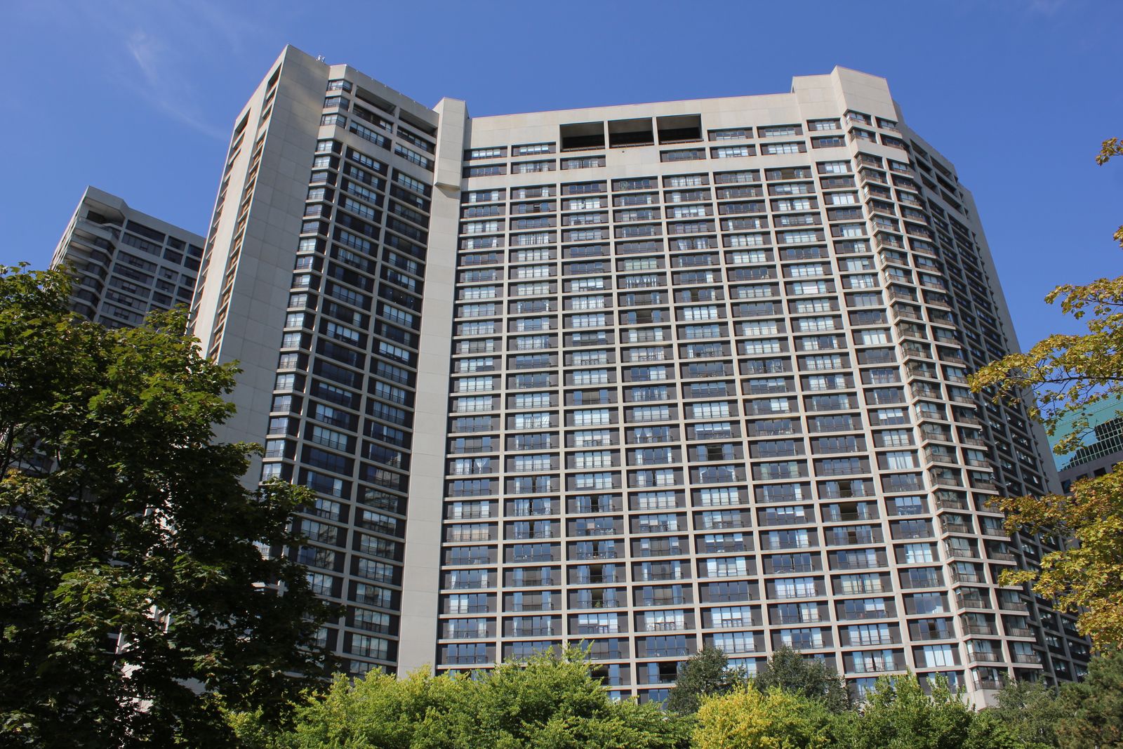 Homes and condo towers in North York, Toronto