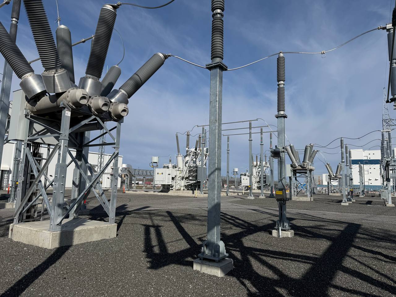 A high-voltage substation Provolta has worked on