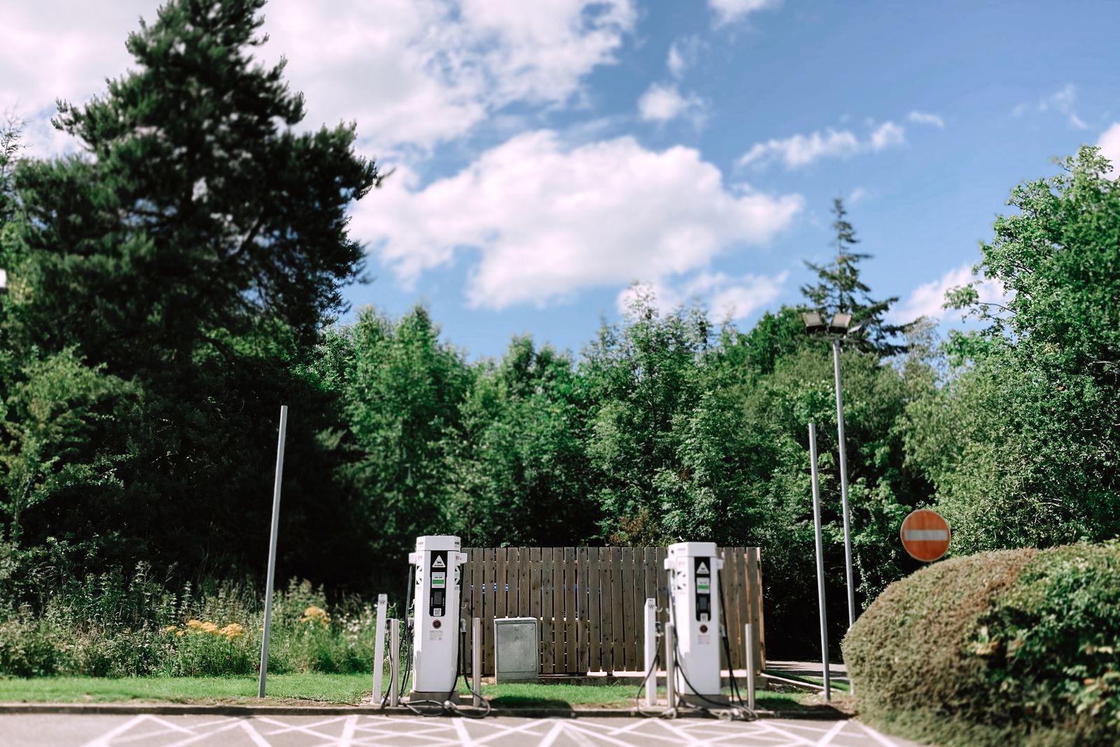 EV charger installed on the outside of a Toronto home